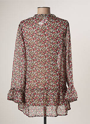 Blouse légère et transparente manches longues beige BLANCHEPORTE femme