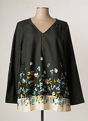 Blouse vert BLANCHEPORTE femme