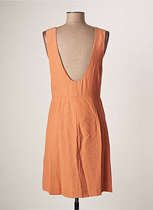 Robe mi-longue sans manche sans manche orange EMPORIO ARMANI femme