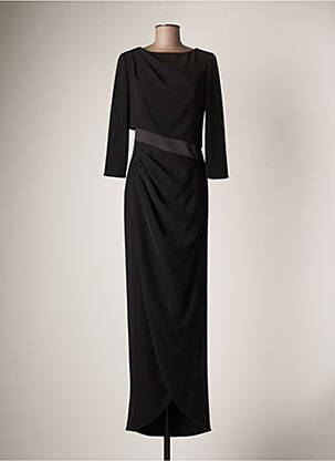 Robe longue noir EMPORIO ARMANI pour femme
