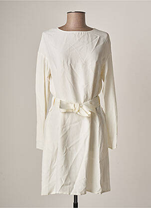 Robe mi-longue beige EMPORIO ARMANI pour femme