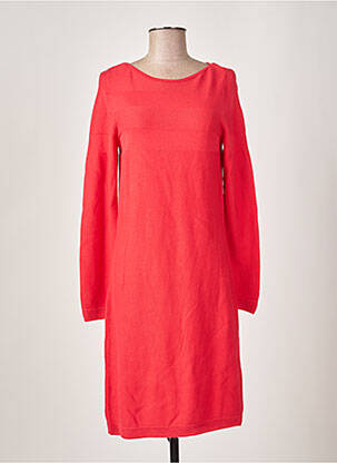 Robe pull rouge EDC pour femme