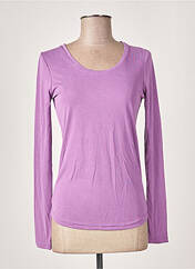 T-shirt violet SPARKZ pour femme seconde vue