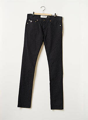 Jeans coupe slim broderie rivets taille normale bleu APRIL 77 femme