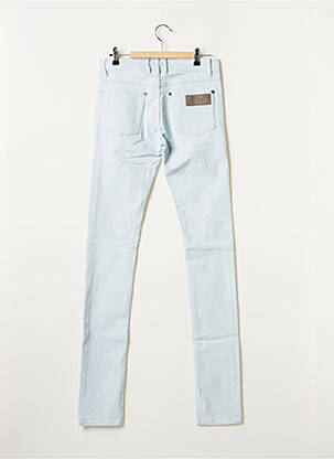 Jeans coupe slim broderie rivets taille normale bleu APRIL 77 femme