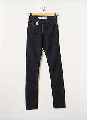 Jeans coupe slim broderie rivets taille normale bleu APRIL 77 femme