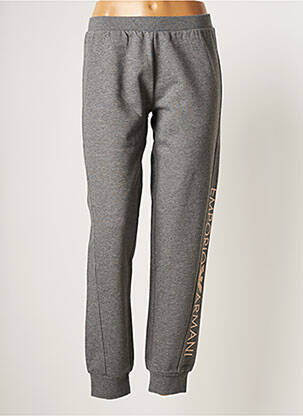 Jogging stretch taille normale gris EMPORIO ARMANI femme