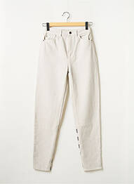 Jean coupe mom poches taille haute gris EMPORIO ARMANI femme