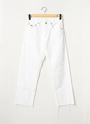 Jeans coupe droite blanc APRIL 77 pour femme seconde vue