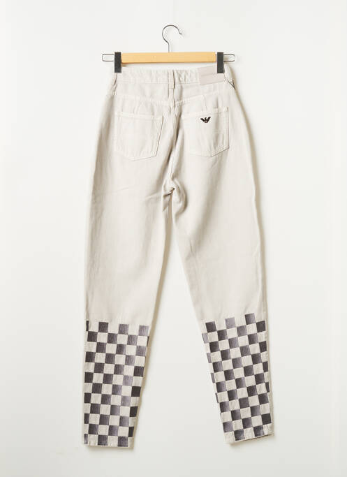 Jean coupe Mom gris EMPORIO ARMANI pour femme