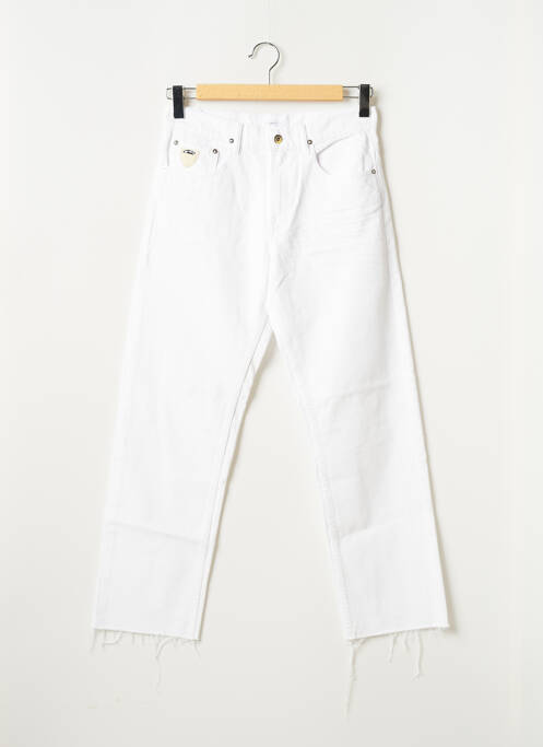 Jeans coupe droite blanc APRIL 77 pour femme