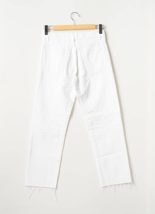 Jeans coupe droite blanc APRIL 77 pour femme