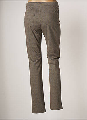 Pantalon slim stretch taille normale beige YOULINE femme