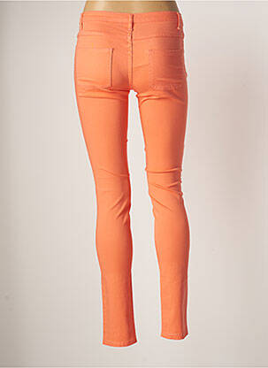 Pantalon slim stretch taille normale orange VILA femme