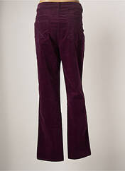 Pantalon droit violet DAMART pour femme seconde vue