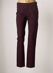 Pantalon droit violet YOULINE pour femme seconde vue