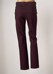 Pantalon droit violet YOULINE pour femme seconde vue