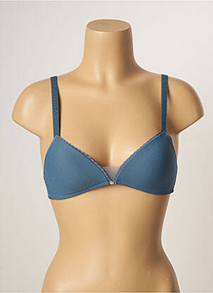 Soutien-gorge sans armature haut soutien-gorge moulé bleu PASSIONATA femme