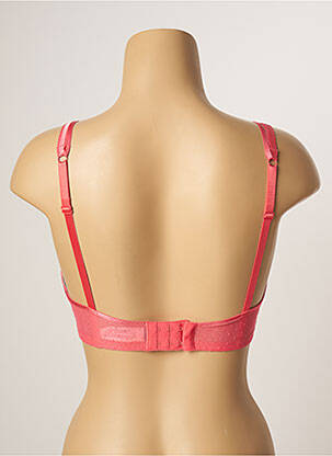 Soutien-gorge tissage dentelle haut soutien-gorge avec mousse de rembourrage amovible rose PASSIONATA femme