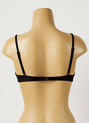 Haut de maillot de bain stretch haut soutien-gorge moulé noir CHERRY BEACH femme