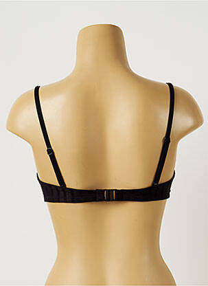 Haut de maillot de bain stretch haut soutien-gorge moulé noir CHERRY BEACH femme