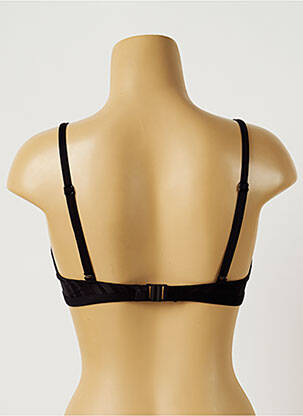 Haut de maillot de bain stretch haut soutien-gorge emboitant noir CHERRY BEACH femme