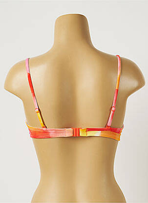 Haut de maillot de bain stretch haut bandeau orange CHERRY BEACH femme