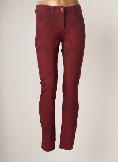 Pantalon slim rouge GRIFFON pour femme