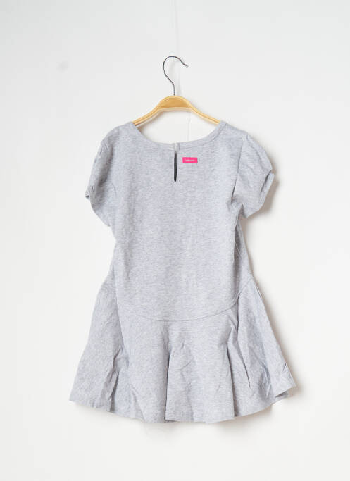 Robe mi-longue manches courtes manches courtes gris CATIMINI fille