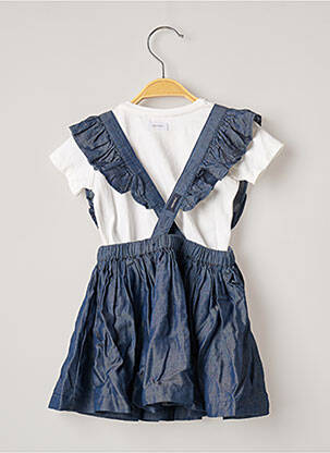 Ensemble robe imprimé fantaisie bleu CATIMINI fille
