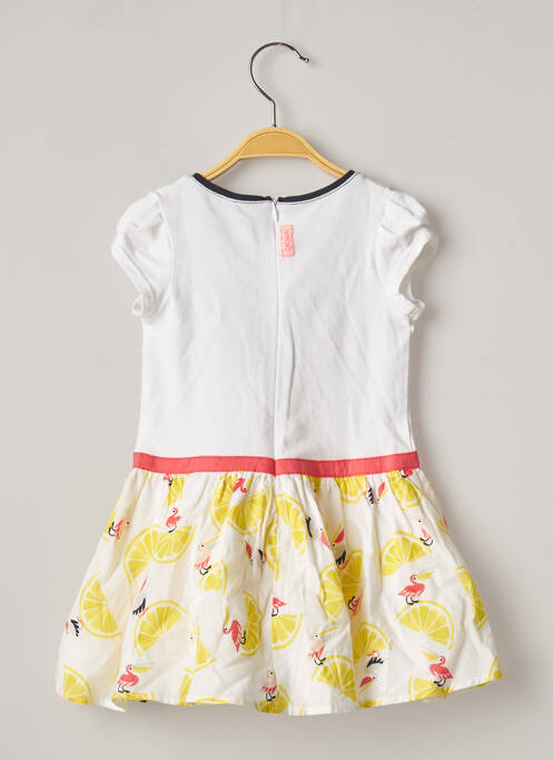 Robe mi-longue blanc CATIMINI pour fille