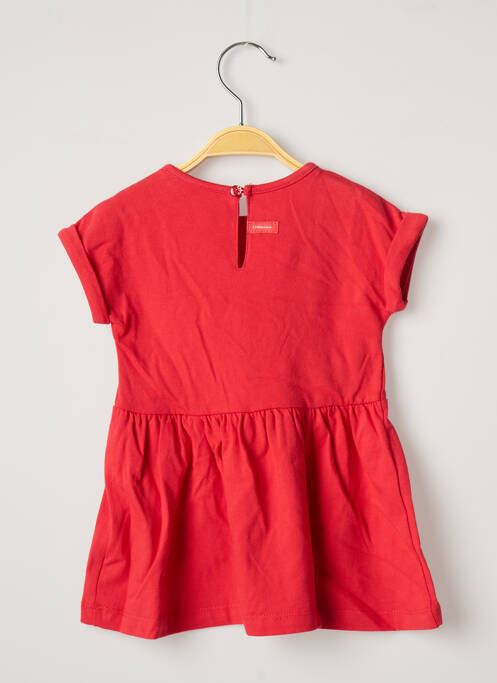 Robe mi-longue rouge CATIMINI pour fille