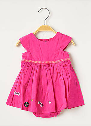 Ensemble short tissage popeline rose CATIMINI fille