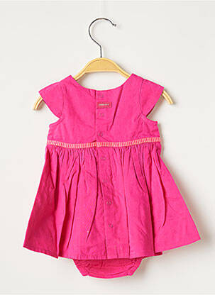 Ensemble short tissage popeline rose CATIMINI fille