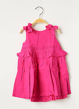 Robe mi-longue sans manche sans manche rose CATIMINI fille