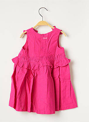 Robe mi-longue sans manche sans manche rose CATIMINI fille