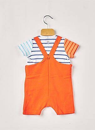 Ensemble pantalon fermeture pressionnée à l'entrejambe orange CATIMINI garçon