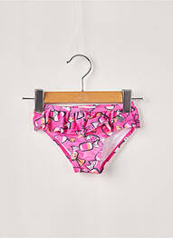 Bas de maillot de bain sérigraphie rose CATIMINI fille