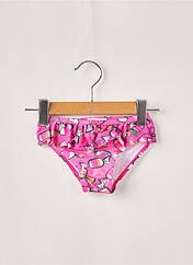 Bas de maillot de bain rose CATIMINI pour fille seconde vue