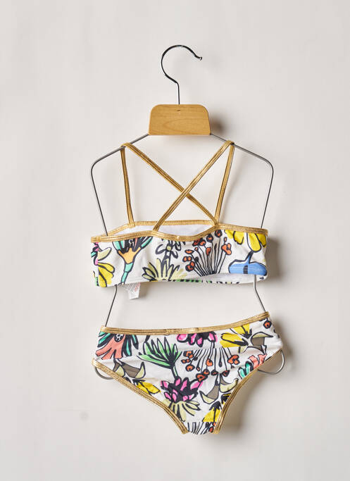 Maillot de bain 2 pièces blanc CATIMINI pour fille