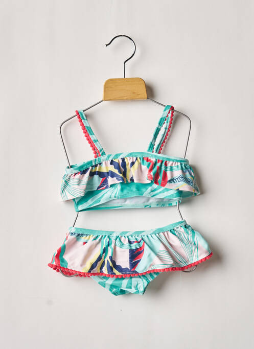 Maillot de bain 2 pièces vert CATIMINI pour fille