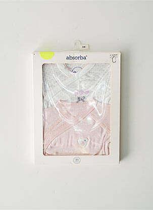 Top rose ABSORBA pour fille