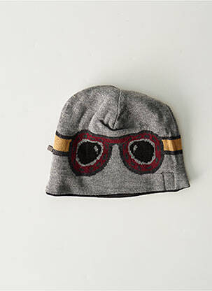Bonnet imprimé fantaisie noir CATIMINI garçon
