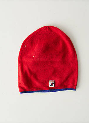 Bonnet empiècements rouge CHIPIE fille