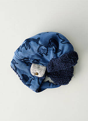 Bonnet imprimé fantaisie bleu CATIMINI garçon