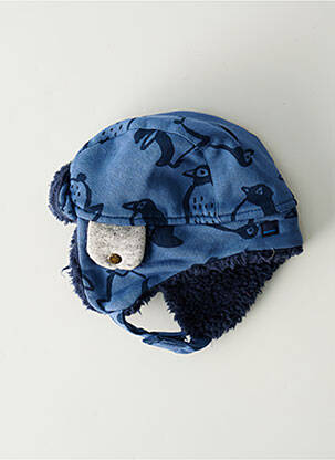 Bonnet imprimé fantaisie bleu CATIMINI garçon