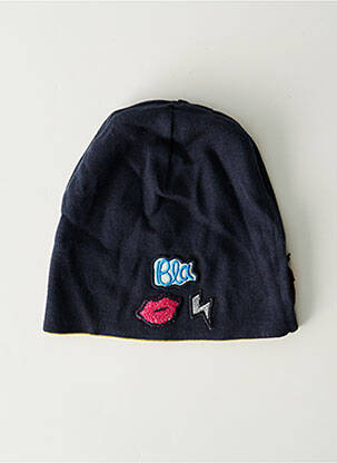 Bonnet empiècements bleu CATIMINI garçon