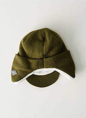 Bonnet doublure vert 3 POMMES garçon