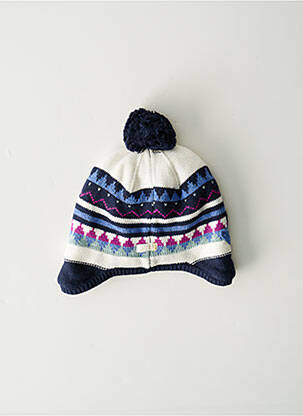 Bonnet imprimé fantaisie blanc CATIMINI garçon