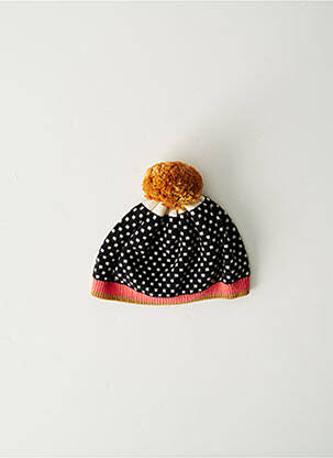 Bonnet maille fine noir CATIMINI fille